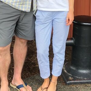 J Crew Seersucker pants